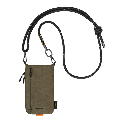 SwitchEasy MagEasy Phone Sacoche Utility Crossbody Bag (Cordura) + Strap Phone Lanyard 8.3"mm MPHIPH233WR24